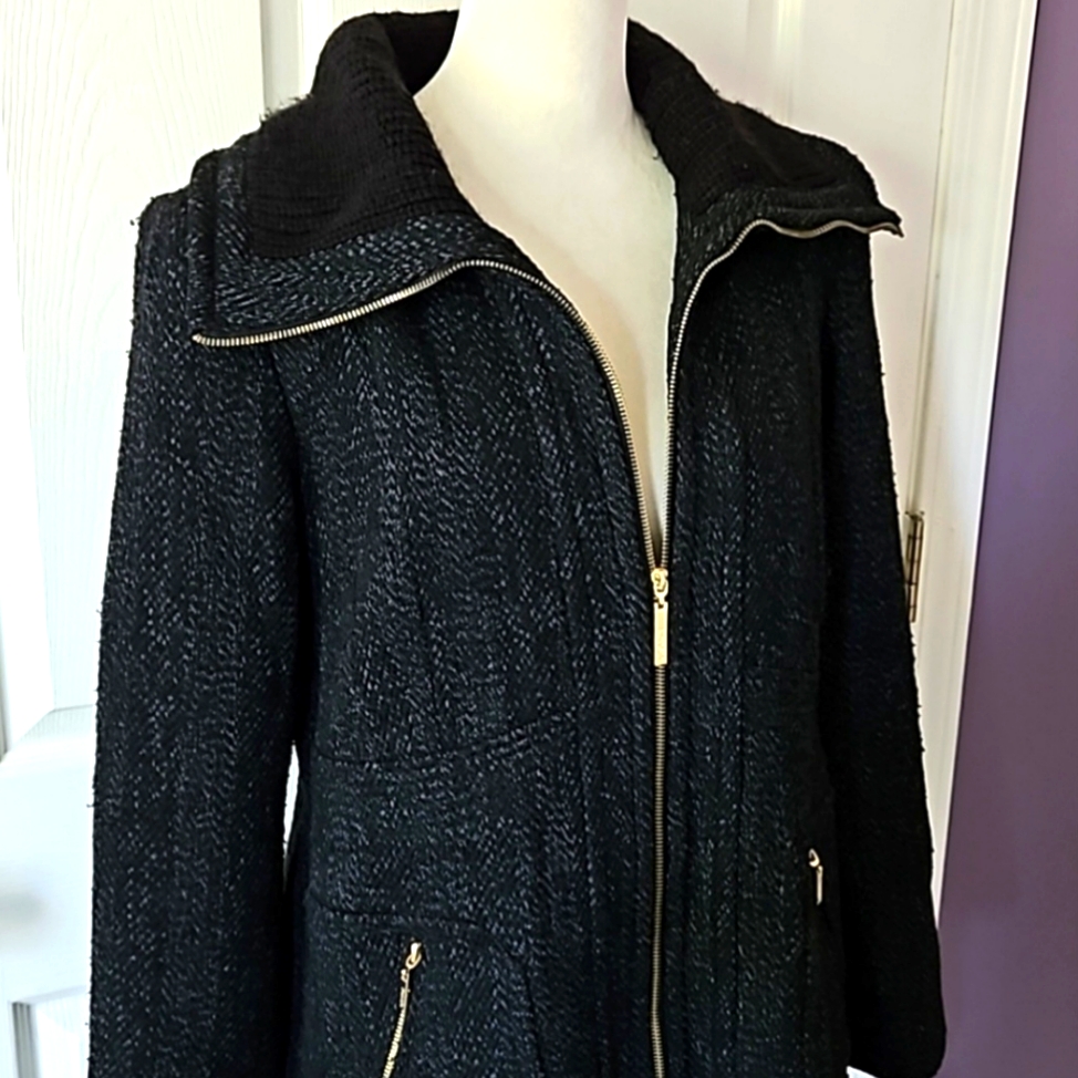 Kensie Grey Pea Coat